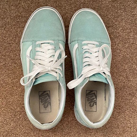 Vans Old Skool SK8 Teal ~ Size 9 Women's, 7.5 Men's - Picture 2 of 7